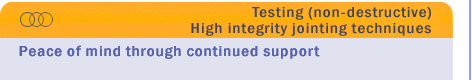 Testing NDT, High Integrity Jointing